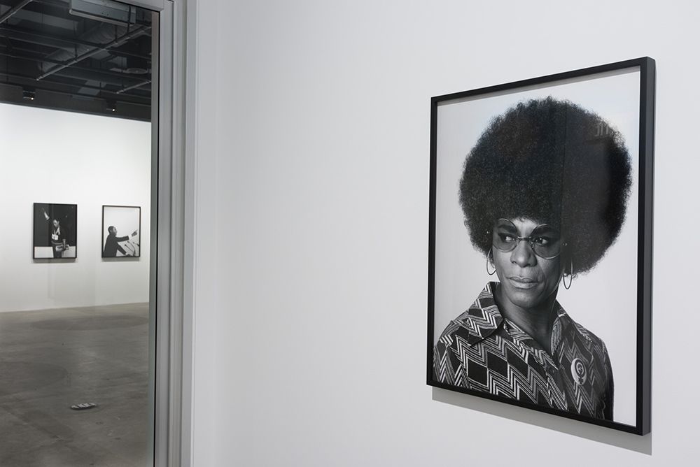 Vue de l’exposition MOMENTA | Biennale de l’image. _De quoi l’image est-elle le nom?_, VOX, 2017.